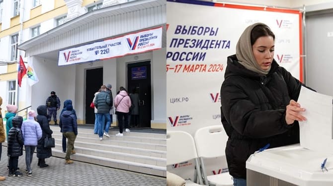 Rusya’da devlet başkanlığı seçimi katılım oranı %70’yi geçti