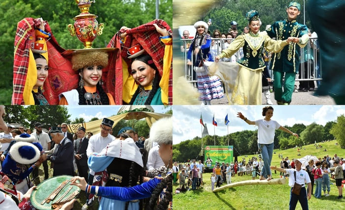 Rusya’da Sabantoy festivali kutlandı