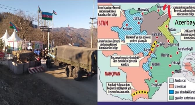 Rusya’dan Azerbaycan’a Laçin koridorunu açma çağrısı