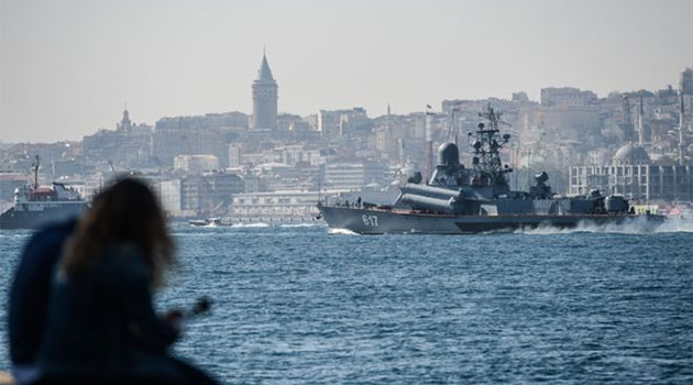 Rusya'nın Suriye'deki faaliyetlerini gözlemek isteyenlerin uğrak yeri: İstanbul Boğazı