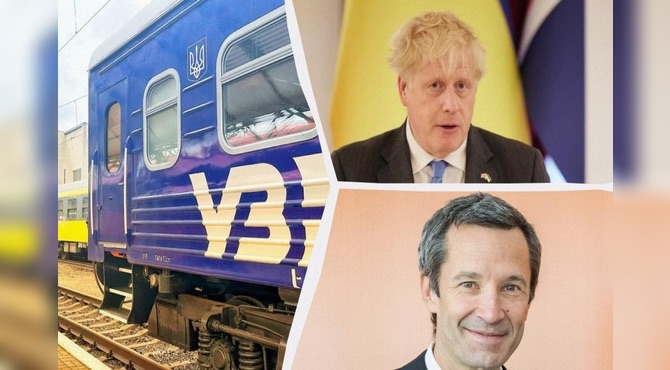 Rusya'nın Vurduğu 'Trende Boris Johnson ve AB Yetkilileri Vardı'