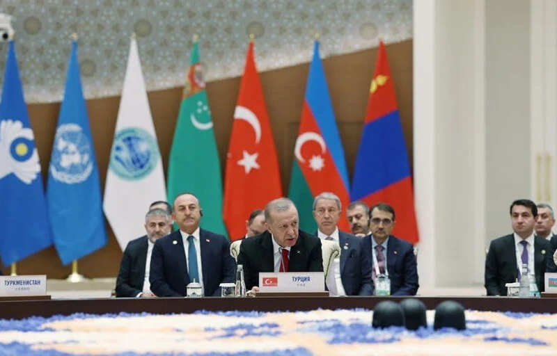 ŞİÖ oturumunda konuşan Erdoğan: Her alanda işbirliğine hazırız!