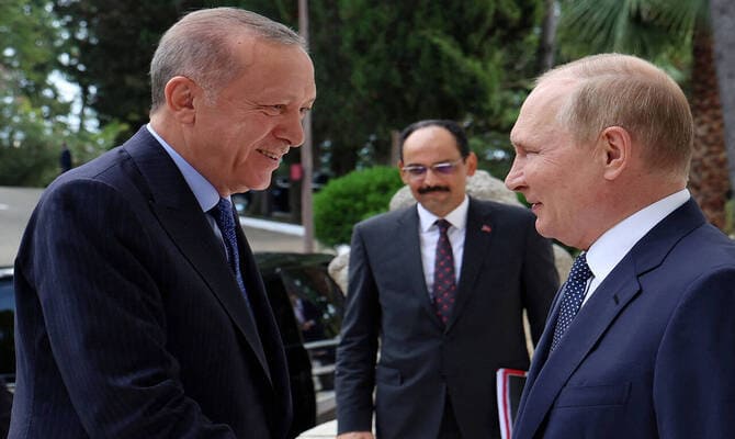 TASS: Erdoğan, Putin'le 4 Eylül'de Soçi'de görüşecek
