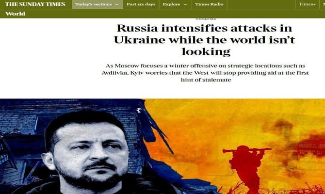 The Times: Dünya görmezken Rusya Ukrayna'daki saldırılarını artırıyor