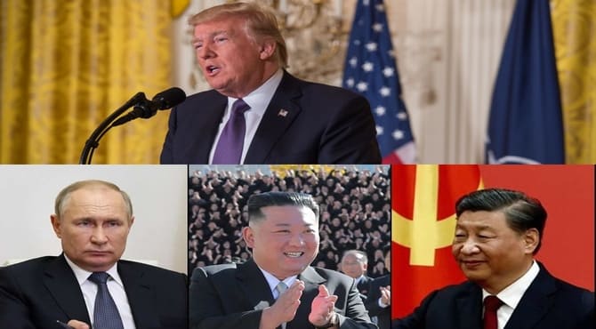 Trump: Rusya, Çin ve Kuzey Kore, akıllı bir başkanın yönetiminde ABD'nin düşmanı olmayacak