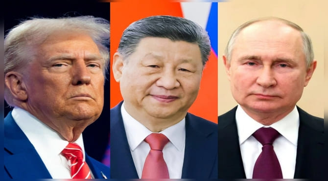 Trump'tan Çin'de Putin ile Görüşmeye Yeşil Işık