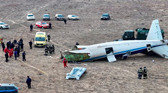 Kremlin'den Uçak Kazası ile İlgili İddialara Açıklama Geldi