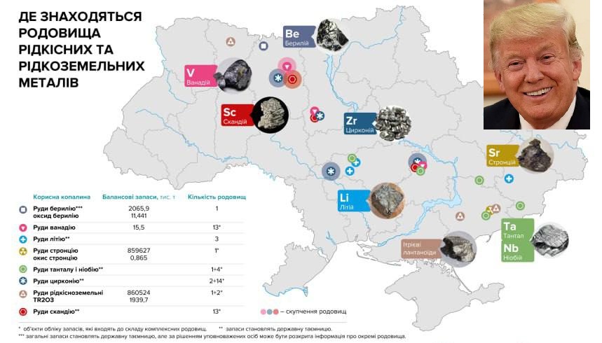 Ukrayna, ABD Anlaşmasının Ardından Maden Verilerini Açıklamaya Başladı