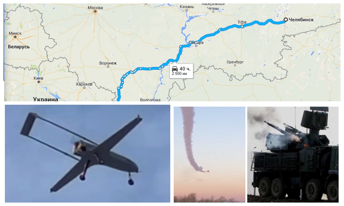 Ukrayna İHA'ları 2 Bin Kilometre Ötedeki Çelyabinsk’i Hedef Aldı