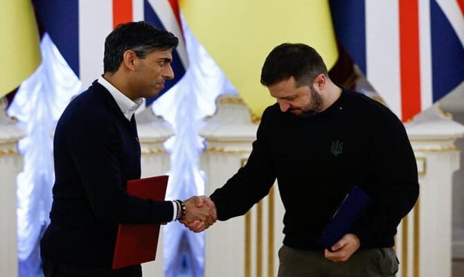 Ukrayna ve İngiltere güvenlik garantileri anlaşması imzaladı