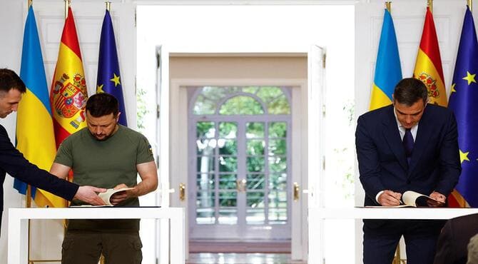 Ukrayna ve İspanya Güvenlik Anlaşması İmzaladı