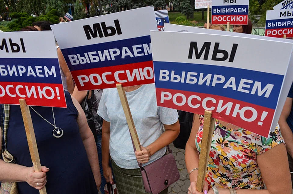 Ukrayna’da 3 bölge Rusya’ya bağlanmak için referandum kararı aldı