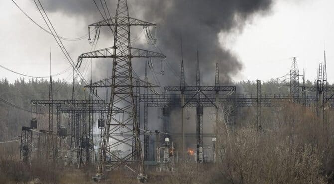 Ukrayna'da Rusya’nın Saldırıları Sonrası Elektrik Kesintileri  Var