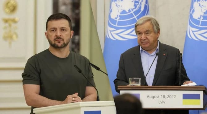 Ukrayna’dan BM Genel Sekreteri Guterres’e Kazan Tepkisi