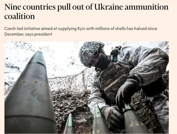 Ukrayna'ya Mühimmat Tedarik Koalisyonundan 9 Ülke Ayrıldı