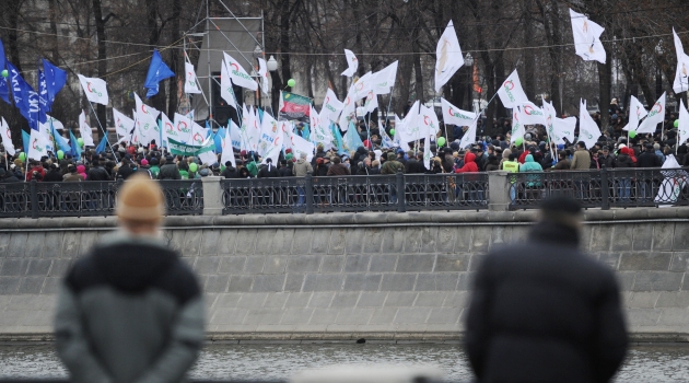 Rusya’da muhalefet meydanları sevdi; Yabloko’dan Putin’siz yeni yıl çağrısı 