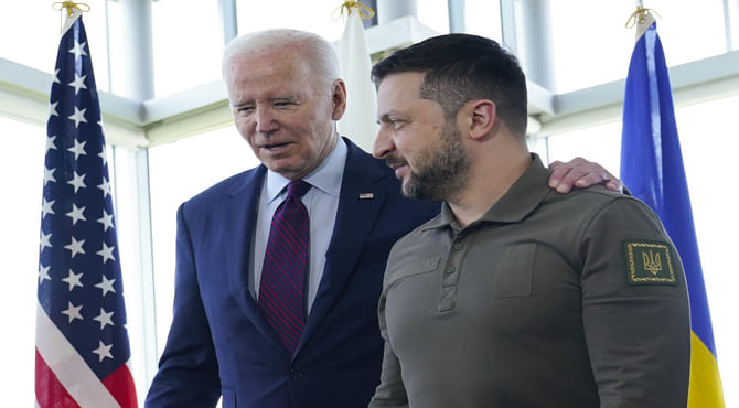 Zelensky ve Biden G7 zirvesinde güvenlik anlaşması imzalayacak