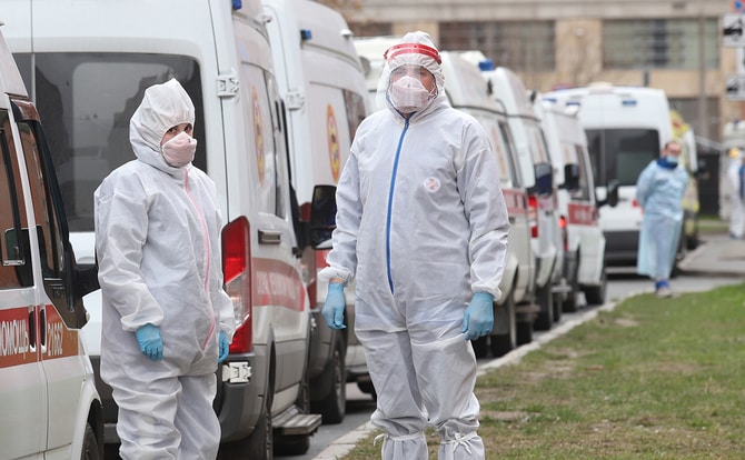 Rusya’da koronavirüs vakaları ve ölümler artmaya devam ediyor