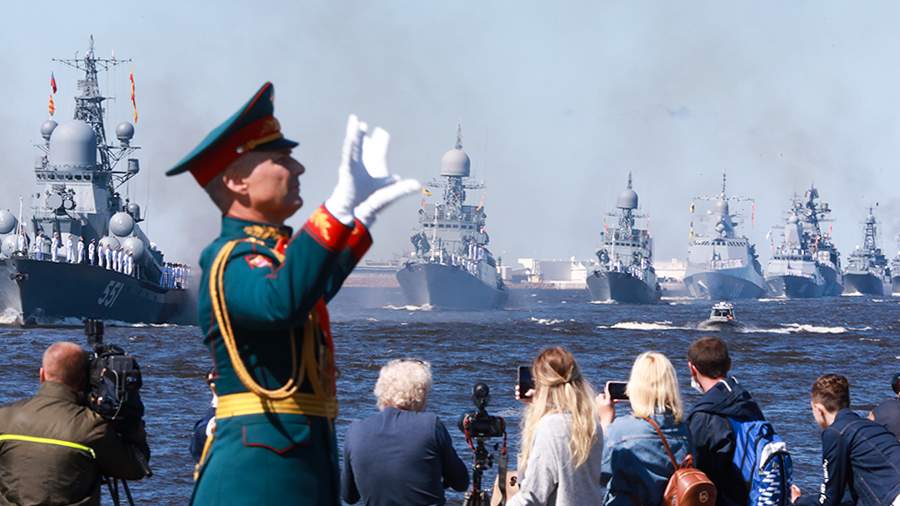 Rusya’da Donanma Günü kutlanıyor-Video