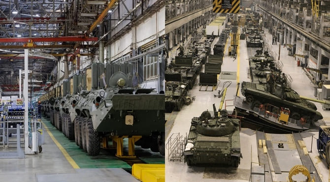 Rusya’da zırhlı araç üretimi 3, Uçak ve İHA üretimi 2 kat arttı