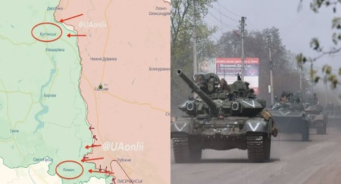 Ukrayna: 900 tanktan oluşan Rus konvoyu Kupyansk'a ilerliyor