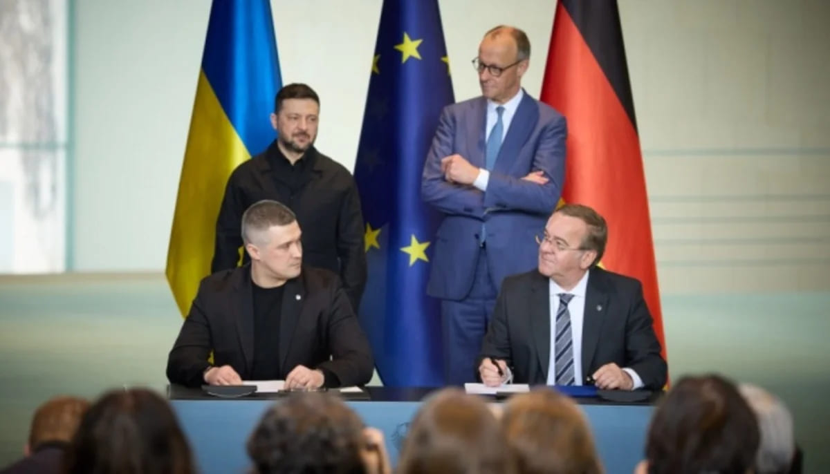 Ukrayna ve Almanya'dan 4 Milyar Euroluk Dev Savunma Anlaşması
