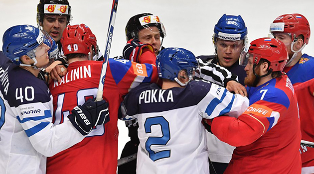 Rusya Milli Hokey Takımı Dünya Kupası’na yarı finalde veda etti