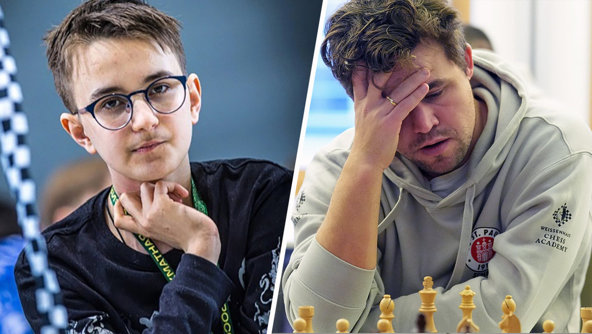 15 Yaşındaki Rus, Satranç Dahisi Magnus Carlsen'i Yendi