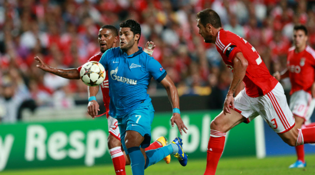 On kişi kalan Benfica, Zenit’in işini kolaylaştırdı
