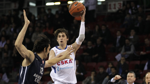 Anadolu Efes, CSKA Moskova'ya 82-65 yenildi