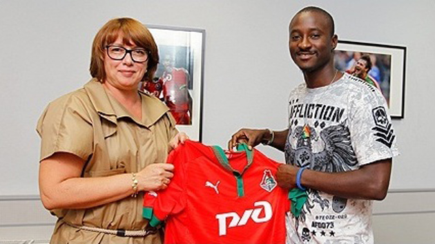 Trabzonspor’un görüştüğü N’Doye, Lokomotiv Moskova ile 3 yıllık sözleşme imzaladı