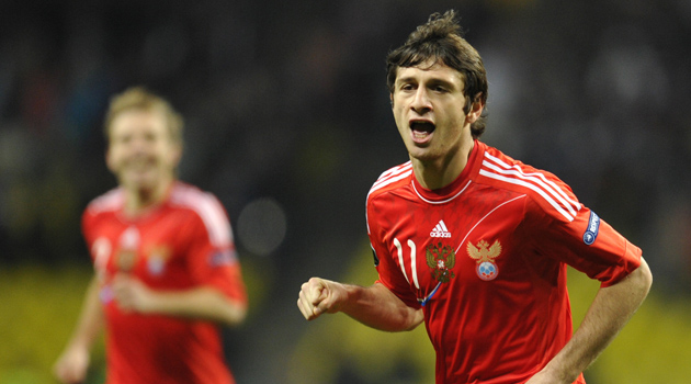 Rus futbolcu Dzhagoev Euro -2012’nin en iyi golcüleri arasında
