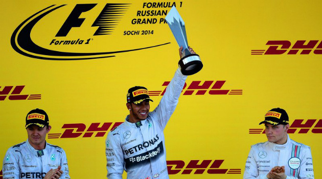 Soçi F1 yarışının şampiyonu Hamilton oldu