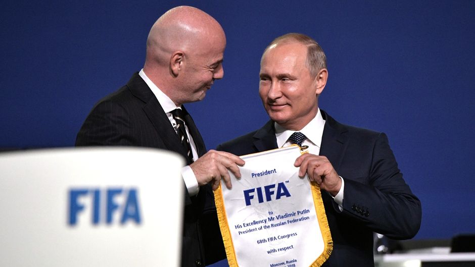 Infantino'dan Rusya'ya tam not:  Şu ana kadar ki en iyi Dünya Kupası