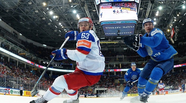 Rusya Milli Hokey Takımı, Dünya Şampiyonası'nda ilk galibiyetini aldı