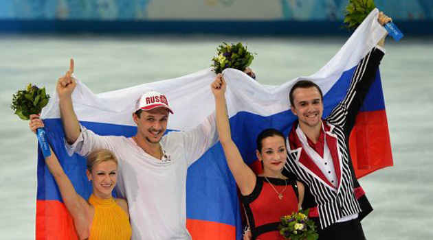 Rusya ikinci altın madalyasını da buz pateninde kazandı