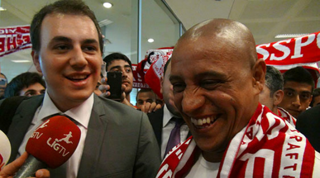 Sivaspor'un beklediği Roberto Carlos İstanbul'a geldi