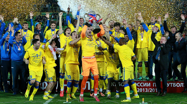 Rusya Kupası’nı kazanan Rostov’da Avrupa sevinci yaşanıyor
