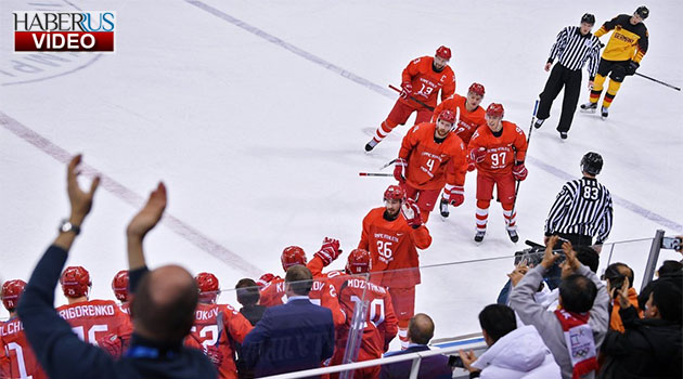 Rus buz hokeyi oyuncuları PyeongChang’da altın madalya aldı