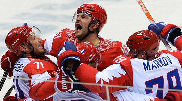 Rusya hokey takımı çeyrek final için Norveç ile mücadele edecek
