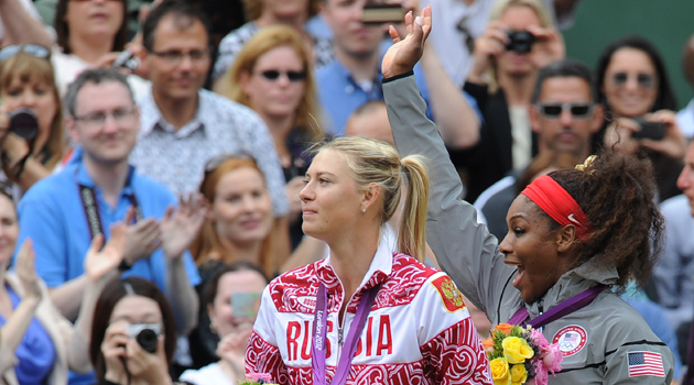 Serena Williams: Şarapova ile oynamak hoşuma gidiyor