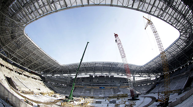 Rusya, 2018 Dünya Kupası için inşa edilecek statlar için 90 milyon dolar ayrıldı