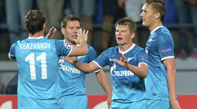 Zenit, Avrupa’da gruplara yükseldi sıra Spartak Moskova, Rubin ve Kuban’da