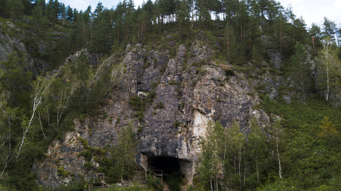 Altay'daki mağarada antik insana dair yeni izler bulundu