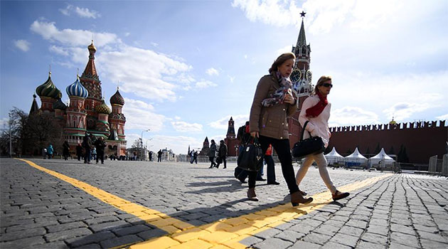 Moskova, 2017 yılında turizmden 700 milyar ruble gelir elde etti