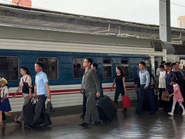 Moskova'dan Kuzey Kore'ye İlk Yolcu Treni Sefere Başladı