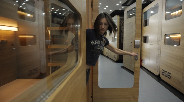 Rusya’nın ilk sleepbox oteli açıldı, geceliği 50 dolar