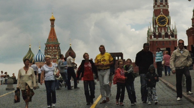 Rusya’ya gelen turist sayısı yüzde 16 arttı, Türkler ikinci sırada