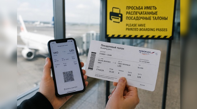 Vnukovo Havalimanı’ndan Kağıt Biniş Kartı Duyurusu