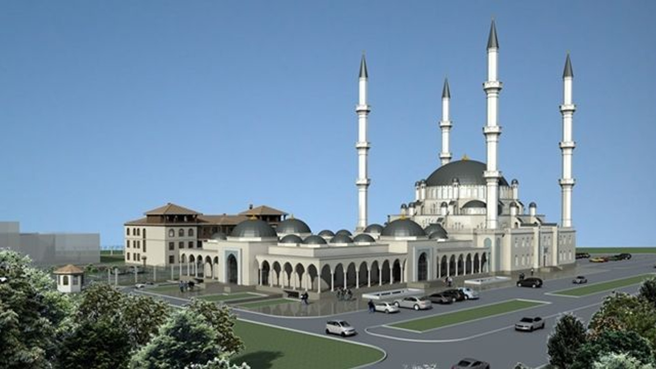Мечеть в симферополе фото новая на ялтинской